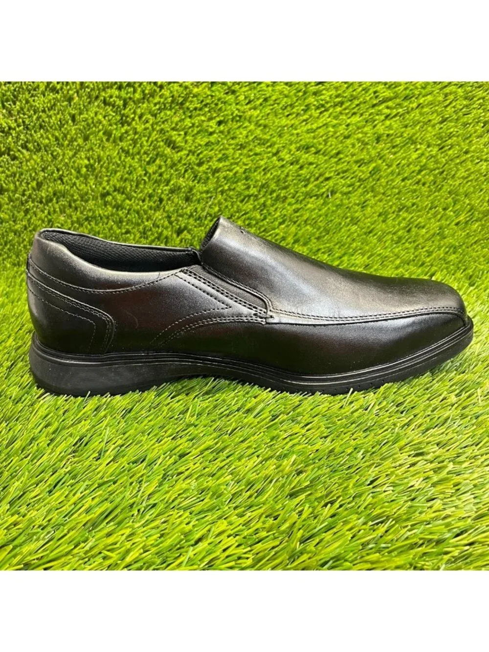 Nunn Bush Kore Pro Mens Size 8.5E Black Casual Classic Bicycle Toe Dress Shoes